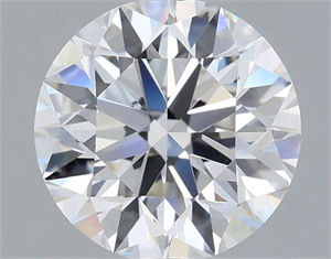 Picture of Lab Grown Diamond 1.28 Carats, Round with Excellent Cut, E Color, VVS2 Clarity and Certified by IGI