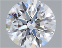 Lab Grown Diamond 1.28 Carats, Round with Excellent Cut, D Color, VS1 Clarity and Certified by IGI