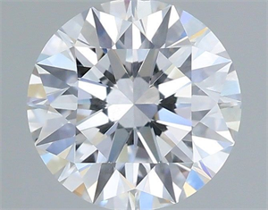 Picture of Lab Grown Diamond 1.29 Carats, Round with Excellent Cut, E Color, SI1 Clarity and Certified by IGI