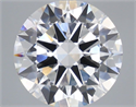 Lab Grown Diamond 7.36 Carats, Round with Excellent Cut, E Color, VS1 Clarity and Certified by IGI
