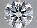 Lab Grown Diamond 6.97 Carats, Round with Ideal Cut, E Color, VS1 Clarity and Certified by IGI