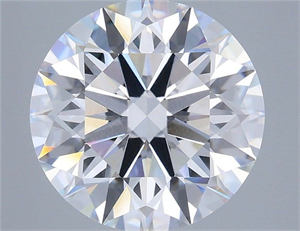 Picture of Lab Grown Diamond 4.82 Carats, Round with Ideal Cut, E Color, VVS2 Clarity and Certified by IGI