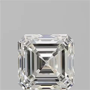 Picture of Natural Diamond 2.01 Carats, Asscher with  Cut, I Color, VS1 Clarity and Certified by GIA