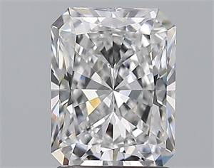 Picture of Natural Diamond 1.51 Carats, Radiant with  Cut, D Color, VS2 Clarity and Certified by GIA
