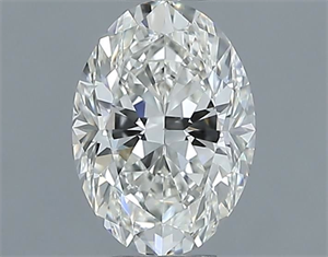 Picture of Natural Diamond 1.00 Carats, Oval with  Cut, H Color, VVS2 Clarity and Certified by IGI