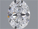 Diamante Natural 0.40 quilates, Ovalado , Color D, claridad VS2 y certificado GIA