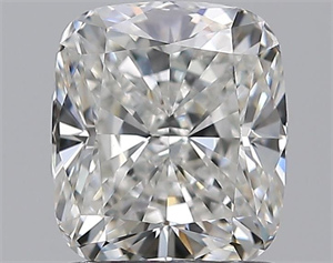 Foto Diamante Natural 1.45 quilates, Del cojín , Color G, claridad VVS2 y certificado GIA de