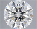 Natural Diamond 1.90 Carats, Round with Excellent Cut, G Color, VVS2 Clarity and Certified by IGI