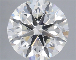 Picture of Natural Diamond 1.90 Carats, Round with Excellent Cut, G Color, VVS2 Clarity and Certified by IGI