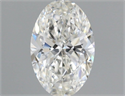 Diamante Natural 0.71 quilates, Ovalado , Color H, claridad VVS1 y certificado GIA