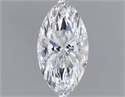 Natural Diamond 0.50 Carats, Marquise with  Cut, D Color, VVS1 Clarity and Certified by GIA