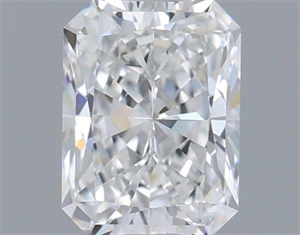 Picture of Natural Diamond 0.41 Carats, Radiant with  Cut, E Color, VVS2 Clarity and Certified by GIA