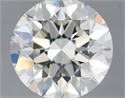 Diamante Natural 0.70 quilates, Redondo , Color I, claridad VS1 y certificado GIA