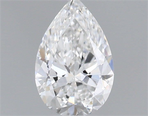 Picture of Natural Diamond 0.40 Carats, Pear with  Cut, E Color, VS1 Clarity and Certified by GIA
