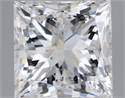 Natural Diamond 1.01 Carats, Princess with  Cut, H Color, SI2 Clarity and Certified by GIA