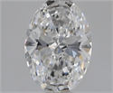 Diamante Natural 1.01 quilates, Ovalado , Color D, claridad SI1 y certificado GIA