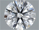 Natural Diamond 1.80 Carats, Round with Excellent Cut, F Color, IF Clarity and Certified by GIA