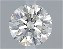 Diamante Natural 0.60 quilates, Redondo , Color J, claridad VS2 y certificado GIA