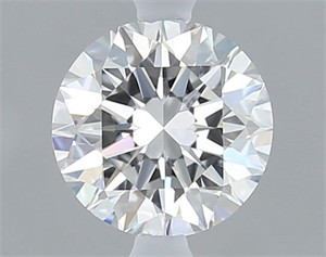Foto Diamante Natural 0.40 quilates, Redondo , Color F, claridad VVS1 y certificado GIA de