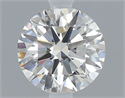 Natural Diamond 0.40 Carats, Round with Excellent Cut, J Color, VS2 Clarity and Certified by GIA