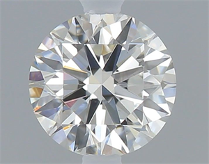 Picture of Natural Diamond 0.40 Carats, Round with Excellent Cut, J Color, VS2 Clarity and Certified by GIA