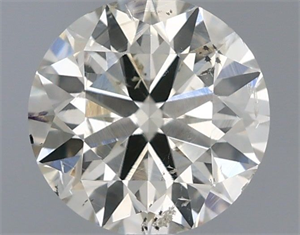 Foto Diamante Natural 0.91 quilates, Redondo , Color J, claridad SI2 y certificado IGI de