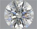Diamante Natural 0.64 quilates, Redondo , Color J, claridad SI2 y certificado GIA