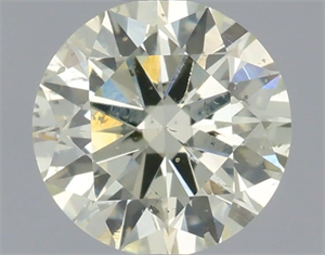 Picture of Natural Diamond 0.71 Carats, Round with Excellent Cut, M Color, SI2 Clarity and Certified by IGI