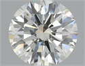 Natural Diamond 0.50 Carats, Round with Excellent Cut, J Color, SI1 Clarity and Certified by IGI
