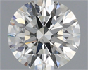Natural Diamond 0.50 Carats, Round with Excellent Cut, I Color, SI1 Clarity and Certified by IGI