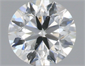 Natural Diamond 0.40 Carats, Round with Excellent Cut, E Color, SI1 Clarity and Certified by IGI