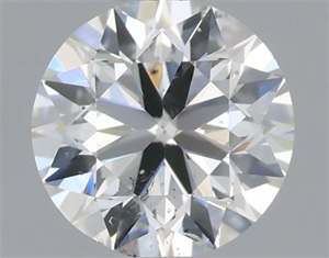 Picture of Natural Diamond 0.40 Carats, Round with Excellent Cut, E Color, SI1 Clarity and Certified by IGI