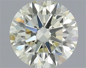 Picture of Natural Diamond 0.42 Carats, Round with Excellent Cut, K Color, SI1 Clarity and Certified by IGI