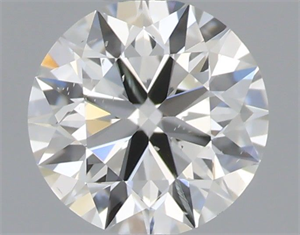 Foto Diamante Natural 0.40 quilates, Redondo , Color F, claridad SI1 y certificado IGI de