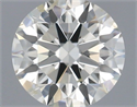 Natural Diamond 0.41 Carats, Round with Excellent Cut, I Color, SI1 Clarity and Certified by IGI