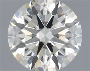 Picture of Natural Diamond 0.41 Carats, Round with Excellent Cut, I Color, SI1 Clarity and Certified by IGI
