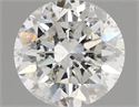 Natural Diamond 1.22 Carats, Round with Very Good Cut, H Color, SI2 Clarity and Certified by IGI