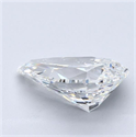 Natural Diamond 4.05 Carats, Pear with  Cut, F Color, VS1 Clarity and Certified by GIA