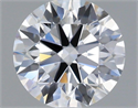 Del inventario de diamantes de laboratorio, 1.25 quilates, Redondo , Color D, claridad VS2 y certificado IGI