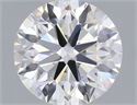 Del inventario de diamantes de laboratorio, 1.23 quilates, Redondo , Color E, claridad VVS2 y certificado IGI