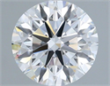 Lab Grown Diamond 1.23 Carats, Round with Excellent Cut, E Color, VVS2 Clarity and Certified by IGI