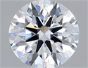 Del inventario de diamantes de laboratorio, 1.23 quilates, Redondo , Color F, claridad VVS2 y certificado IGI