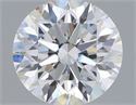 Del inventario de diamantes de laboratorio, 1.23 quilates, Redondo , Color E, claridad VVS2 y certificado IGI