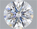 Del inventario de diamantes de laboratorio, 1.23 quilates, Redondo , Color E, claridad VS2 y certificado IGI