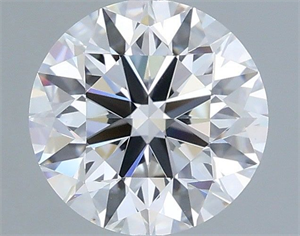 Picture of Lab Grown Diamond 1.21 Carats, Round with Excellent Cut, D Color, VS1 Clarity and Certified by IGI