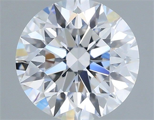 Picture of Lab Grown Diamond 1.27 Carats, Round with Excellent Cut, D Color, VS1 Clarity and Certified by IGI