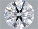Del inventario de diamantes de laboratorio, 1.29 quilates, Redondo , Color D, claridad VVS2 y certificado IGI