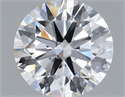 Del inventario de diamantes de laboratorio, 1.29 quilates, Redondo , Color E, claridad VVS2 y certificado IGI