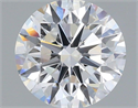 Del inventario de diamantes de laboratorio, 1.29 quilates, Redondo , Color E, claridad VVS2 y certificado IGI