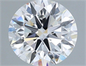 Del inventario de diamantes de laboratorio, 1.29 quilates, Redondo , Color E, claridad VVS2 y certificado IGI